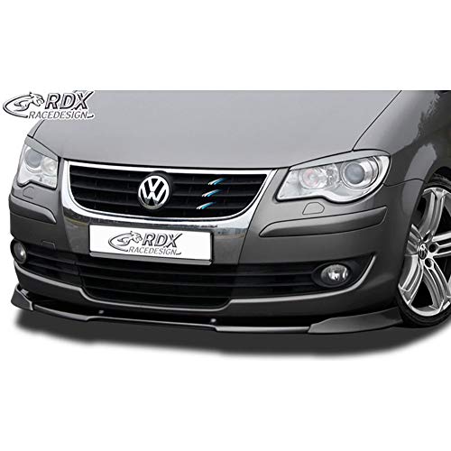 RDX Racedesign Spoiler avant Vario-X compatible avec Volkswagen Touran 2007-2011 (PU)