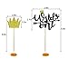 Where the Wild Things are Inspired Party Supplies Wild One Banner with Cake Toppers for Kids Birthday Party Decorations
