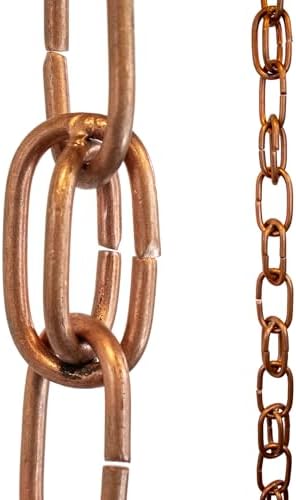 Vista 6 de Nutshell Stores Cadena de lluvia extra Link - Aluminio - 8 pies