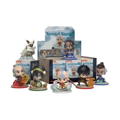 Mighty Jaxx Kwistal Fwenz x Avatar: The Last Airbender | Sealed Tray of 6 - Contains No Duplicates | Blind Box Toy Collectible Figurines Cover