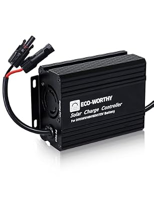 ECO-WORTHY 12A Boost MPPT Solar Charge Controller for 48V/60V/72V Batteries