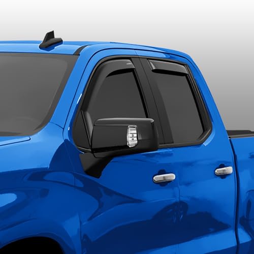 image for Goodyear Shatterproof in-Channel Window Deflectors for Chevrolet (Chev