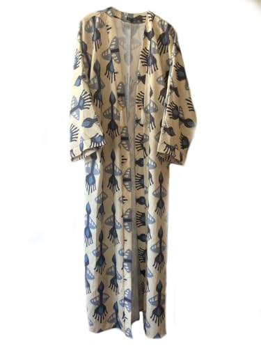 Genérico Long Kaftan con acabados suaves maxi túnica de diseño fluido refinado