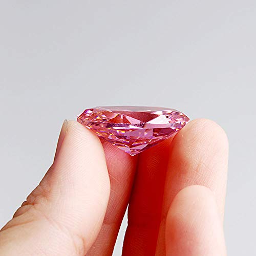 Wixine 1Pcs Huge Unheated Pink Sapphire Oval Cut Aaaa Loose Gemstone 18X25Mm thumb #2