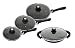 SCHUMANN PROFESSIONNEL SLO0000045 Poêle 3 Pièces Diamètre 20/24/28 cm Moove Black + Wok Diamètre 32 cm