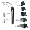 Micro-Touch-Titanium-Trim-Hair-Cutting-Tool-Body-Shaver-and-Groomer Micro Touch Titanium Trim, Lighted Hair Cutting Tool and Body Groomer
