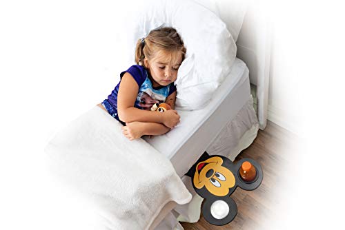 D3 Products Bed Shelf - Disney Decor Mickey Mouse Themed Shelf - Portable