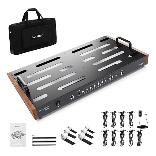 ALLSET AP-100 Powered Pedalboard with Isolated Power