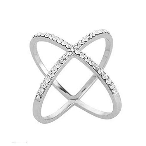 CatcherMy Bufanda Hebilla Multifuncional Elegante Cristal Bufanda Anillo Ropa Accesorios para Mujeres Niñas