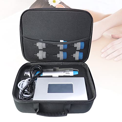 Shock Wave Therapy Device ED Extra Corporal Shock Wave Therapy Device for Pain Relief Professional ED Treatment Muscle Pain Relief Massager Therapy Device (Color : Cloth Bags) Cover