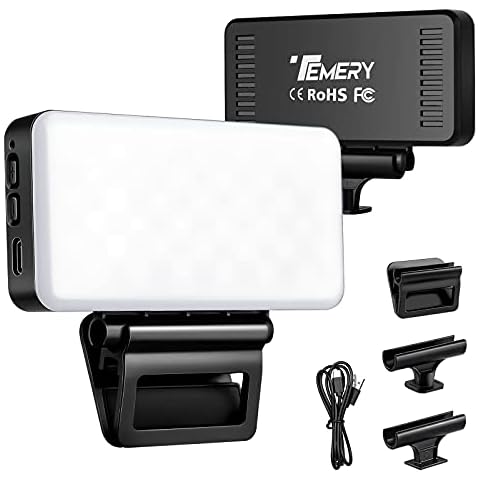 Temery Kit de Iluminacion Fotografia con Luz de Video Led Cover