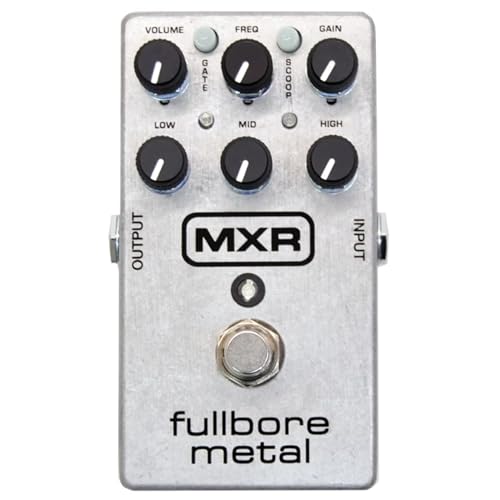 MXR M116 Fullbore Metal Distortion Pedal w/4 FREE Cables