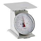 Winco Analog Receiving Scale with Dial, 6.5"