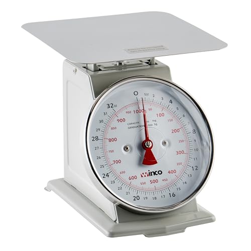 Winco Analog Receiving Scale with Dial, 6.5