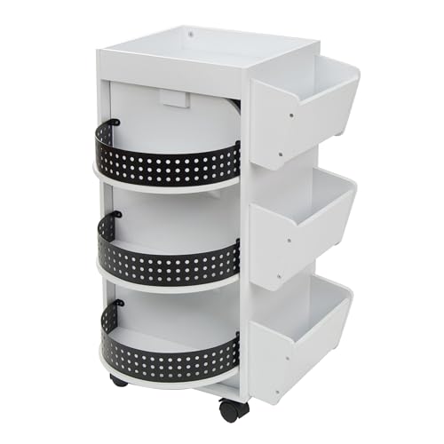 Studio Designs Swivel Organizer, White