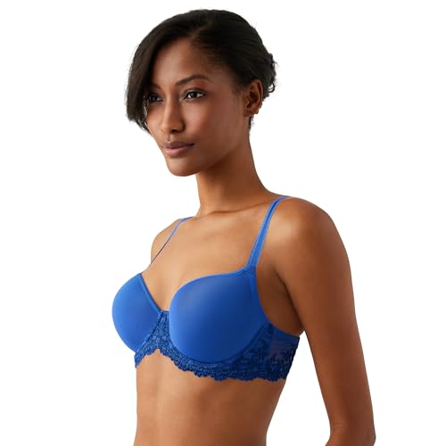 Image of Wacoal Womens Embrace Lace Lightly Padded Underwire Mid Coverage T-Shirt Bra, 853191