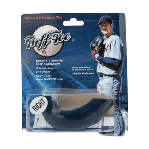 Molded Cleat Toe Protector, Softball and Baseball Cleat Cover Toe Protectors for Shoes and Cleats - Fits Most Sizes and Styles, Easy Application, Right Cleat, Blue Color