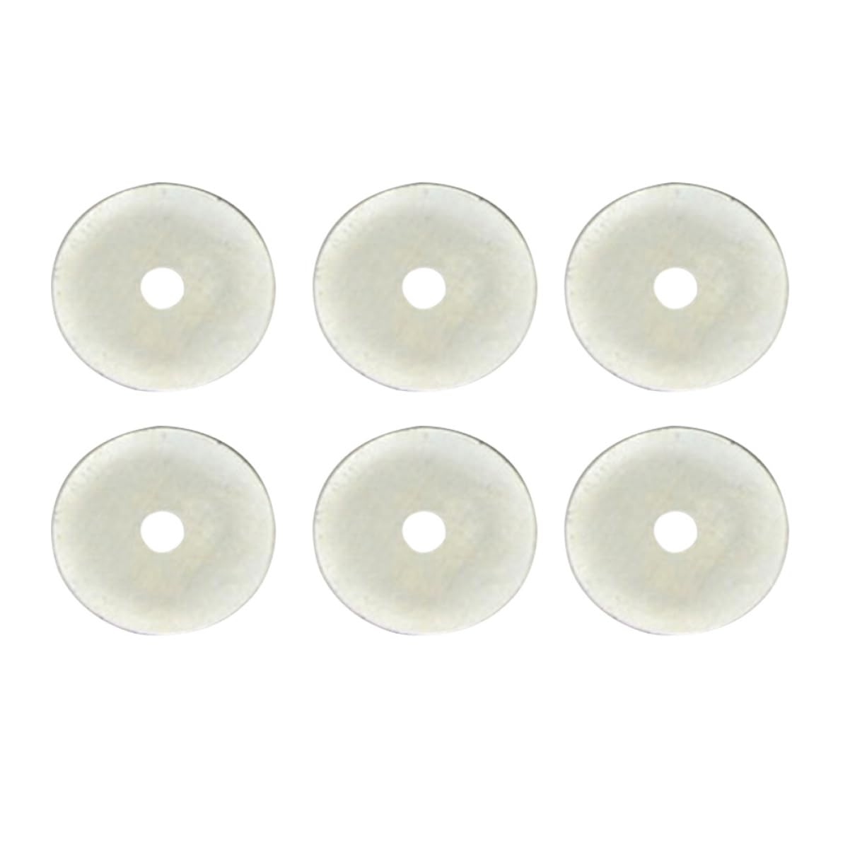 ULDIGI 6 Pack 28mm Rotary Cutter Replacement Blades Precision Cutting for Sewing Fabric Leather Paper