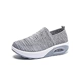 [AOIREMON] 厚底スニーカー 船型底ナースシューズ レディース ウォーキングシューズ スリッポン アウトドア ローファー 身長アップ 美脚 疲れにくい 軽量 心地よい 看護師 作業靴 介護靴