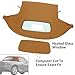 Suitable for Premium Tan Convertible Soft Top for 1990-2005 Mazda Miata – Heated Glass Window, Durable Sailcloth Vinyl Replacement Roof