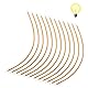 Editbar 12 Stück LED Glühbirnen Filament 24V, 2700K, Warmweiß Licht – Flexible Filament Lampenteile für LED-Dioden, Glühbirnen, DIY Spielzeug, Dekorative Beleuchtung und Camping(130mm)