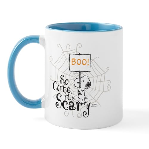 CafePress Snoopy So Cute It'S Scary Mugs 11 oz (325 ml) Ceramic Coffee Mug