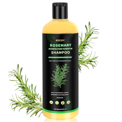500ml Rosemary Hair Growth ShampooRoutine ShampooKeratin ShampooRosemary Hair Serum Shampoo Nourishing & Strengthening Hair for Men & Women