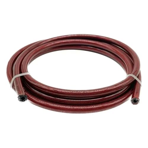 Flexible de frein moto AN3 rouge de 2M pour remplacer une durite hydraulique