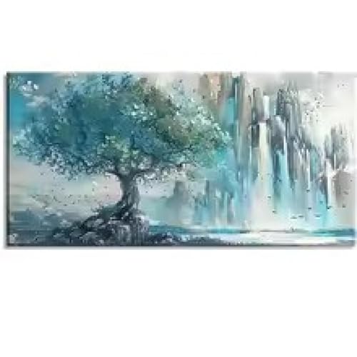 Peintures sur toile de montagnes pour créer un salon zen et cosy