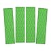 4 Pack Surfboard Traction Pads EVA Deck Grip for Longboard, Kayak, Skateboard, Green