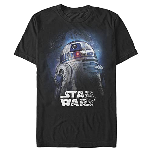 T-shirt Star Wars Force R2 noir 4XL pour homme grande taille