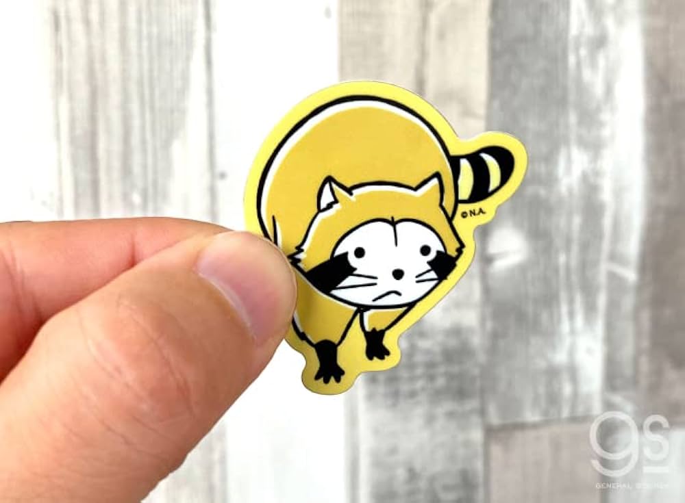 Amazon | ラスカルクラシック ダイカットステッカー 02 びっくり