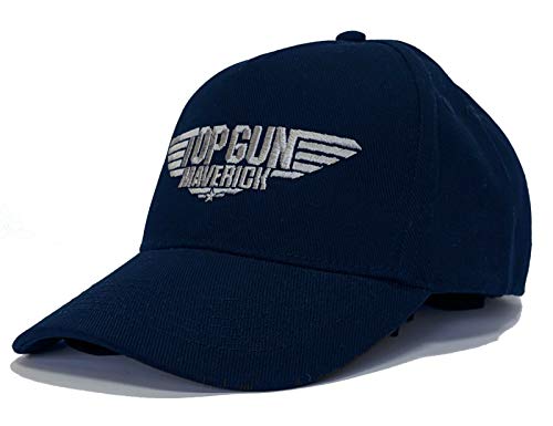 Top Gun Maverick Embroidered Baseball Cap - Navy Blue