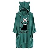 Longshirt Kurzarm Shirts Tiefer Ausschnitt Damen College Shirt Damen Schulterfreies Oberteil Fuß Hornhaut T Shirt Long Poloshirts Tun Chiffon Blusen Tunika Damen