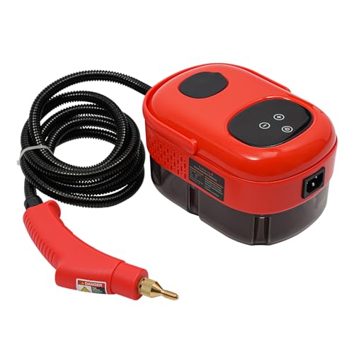 Limpiador a vapor, 2500 W, alta presión, dispositivo de mano para uso doméstico, máquina de limpieza a vapor de alta temperatura para cocina y baño