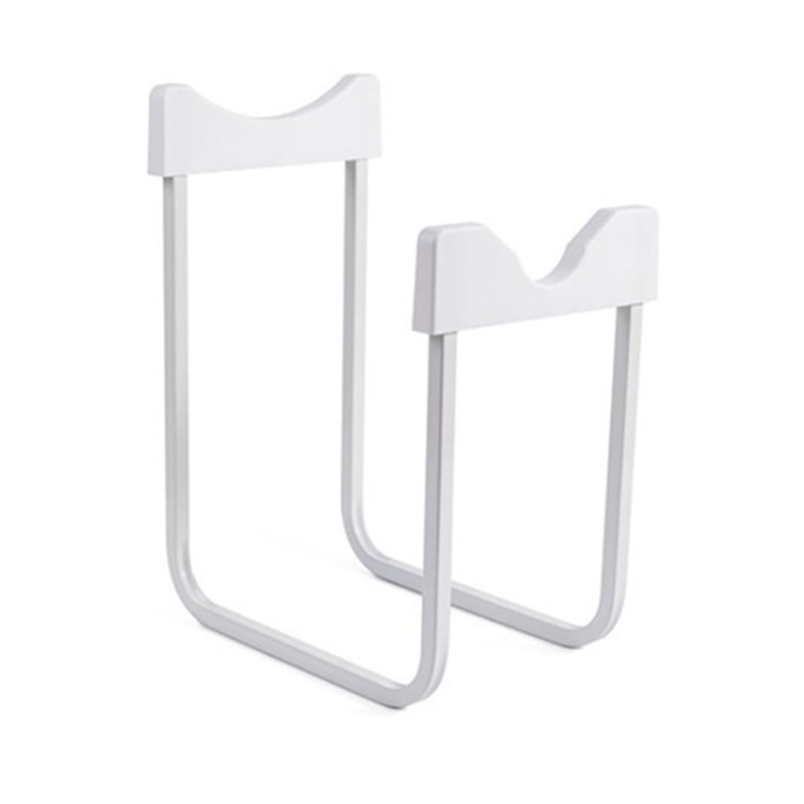 Kalttoy White Practical Water Bucket Rack Iron Bottled Water Shelves Practical Bottled Storage Stand Holder Stable For Bucket