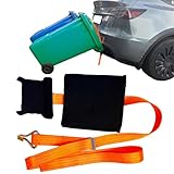 【No-Hitch】 Upgarde! Trash Can Hauler Strap – Heavy-Duty Polyester Trash Can...