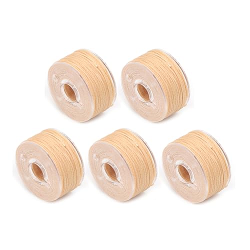 WUTA hilo encerado para coser manual 5 piezas crema miniatura 1