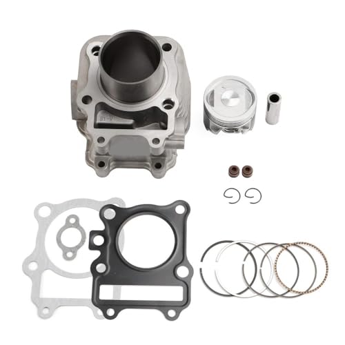 Piston de cylindre 52mm pour AN125 VE 1995-2000 ensemble thermique haute résistance
