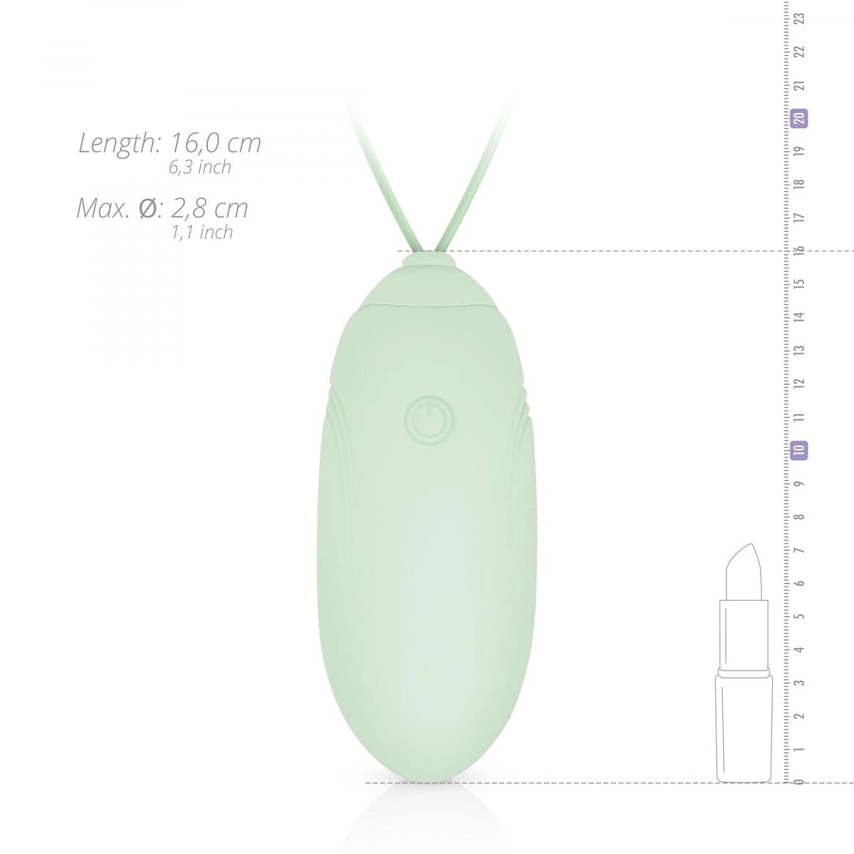 Uovo Vibrante Blu con Telecomando per un Gioco Emozionante - 40 g