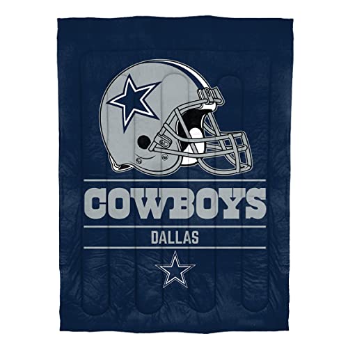 Northwest NFL Dallas Cowboys Comforter and Sham Set Full/Queen Draft