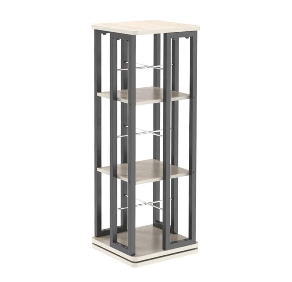 Librerie Scaffale Libreria Scaffale girevole creativo, Scaffale da pavimento moderno e semplice, Scaffale per libri di stoccaggio semplice economico per studenti della scuola dell'ufficio della