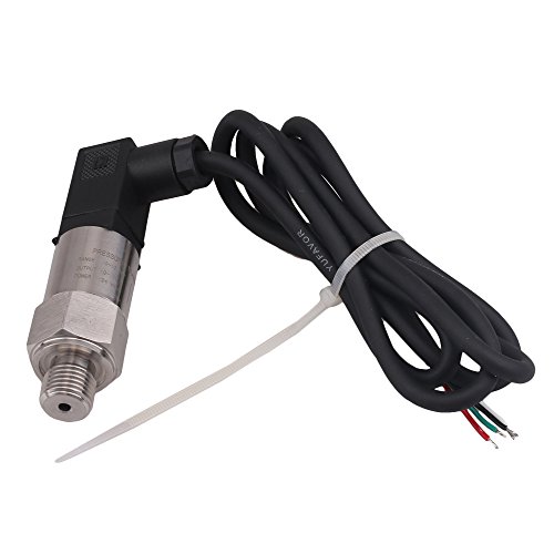 Stainless Steel Pressure Transmitter Pressure Transducer Sensor 0-10bar 24VDC G1/4 0-10V Output