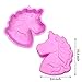 LZGQXF Unicorn Silicone Cake Pan,Unicorn Bread Baking Tray Large Non-Stick Silicone Biscuits Dessert Bakeware for Baking DIY Party Decorating Muffin Cake Mold