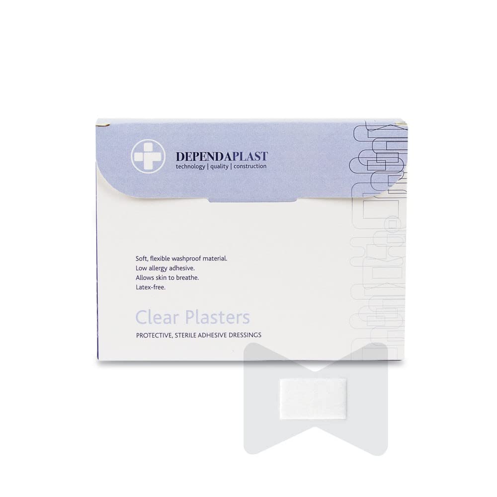 Reliance Medical 6935 Dependaplast Clear Fingertip Bandage (Pack of 50)