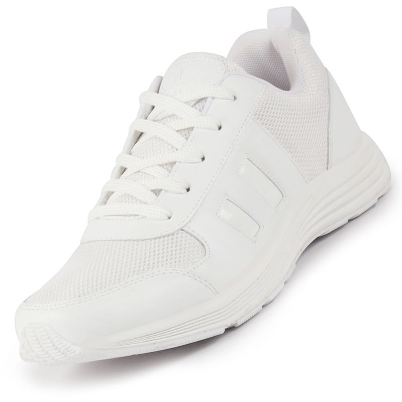 FAUSTO Unisex Unisex School Uniform Shoes|Boys & Girls Lace Up School Shoes|Breathable Comfort Insole Kids School Shoes