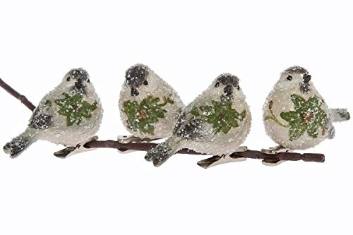 My Flair Christmas Decoration Birds Natural, See Item Dimensions, s.h. Artikelmaße - Image 2