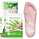 2 Paar Fußmaske, Hornhaut Socken, Abgestorbene und Entfernt Effektiv, Feuchtigkeitsspendende Fussmaske, Fußpflege für Zarte Füße, Exfoliating Fussmaske für Männer und Frauen (Aloen)