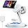 New 3 in 1 Charging Station for Apple Compatible with Magsafe Charger Stand for iPhone 17 16 15 14 13 12 Wireless Charging Station for AirPods Wireless Charger for iWatch Series