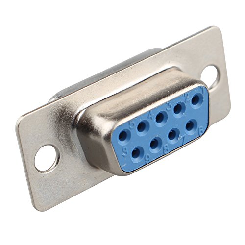 Adaptador Conector DB9 Hembra 10 Piezas miniatura 3
